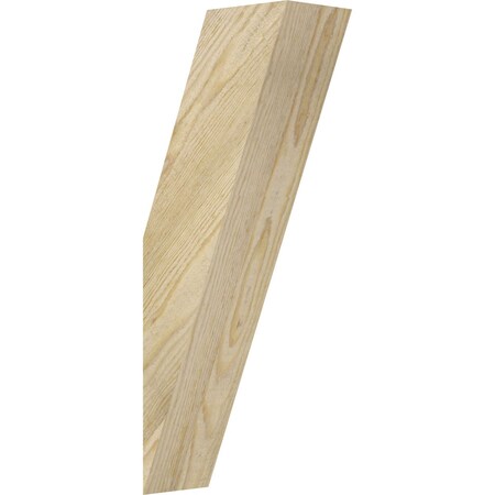 Ekena Millwork 4"W x 8"D x 20"H Traditional Rough Sawn Knee Brace, Douglas Fir BRC04X08X20TRA00RDF